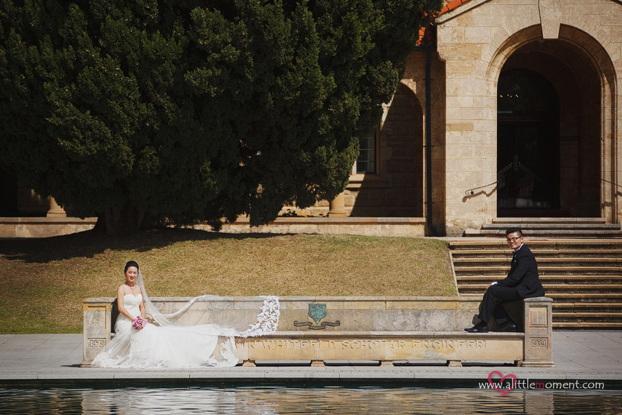 Agnes and Bobby's Perth Pre-Wedding at UWA by Sze Lee from A Little Moment Photography Singapore